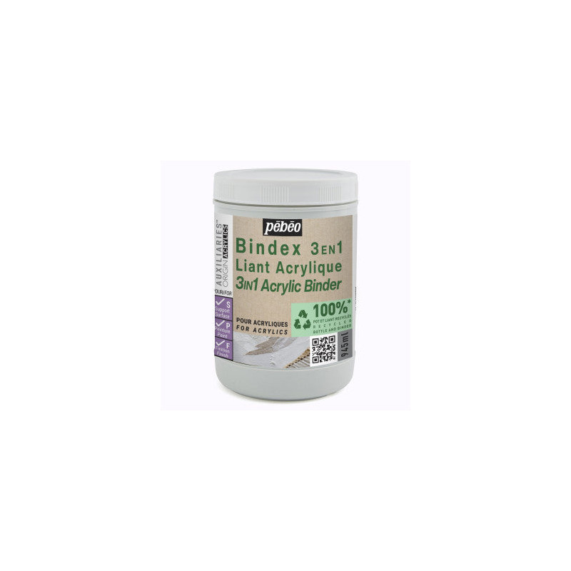 Bindex 3 en 1 liant acrylique Origin Acrylics - 225 ml