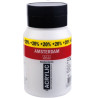 Acrylique fine Amsterdam Blanc de Titane pot de 500ml + 100ml gratuit