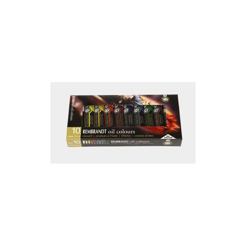 Set de 10 tubes de peinture à l'huile extra-fine