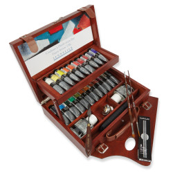 Coffret bois peinture huile extra-fine