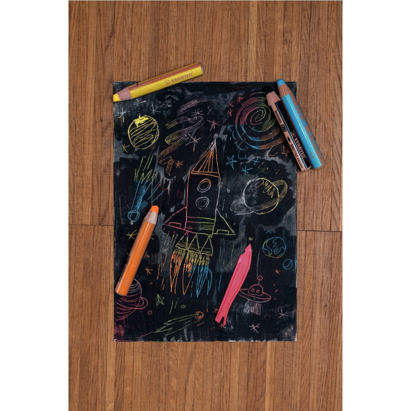 Crayon de couleur Woody or