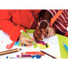 Crayon de couleur Woody or