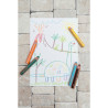 Crayon de couleur Woody argent