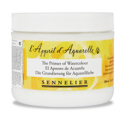 Apprêt semi-absorbant pour Aquarelle