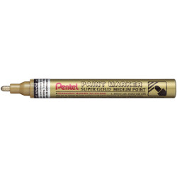 Marqueur peinture permanent moyenne or
