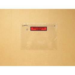 Boite de 100 pochettes adhésives "documents ci-inclus" 228x162mm