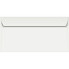 Boite de 250 enveloppes blanches 110x220mm 90g bande siliconnée