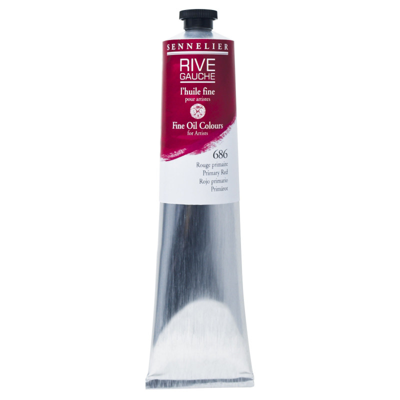 Peinture à l'huile fine Rive Gauche 200 ml - 685 Rouge de Pyrrole