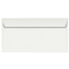 Boite de 250 enveloppes blanches 110x220mm 90g bande siliconée fenêtre