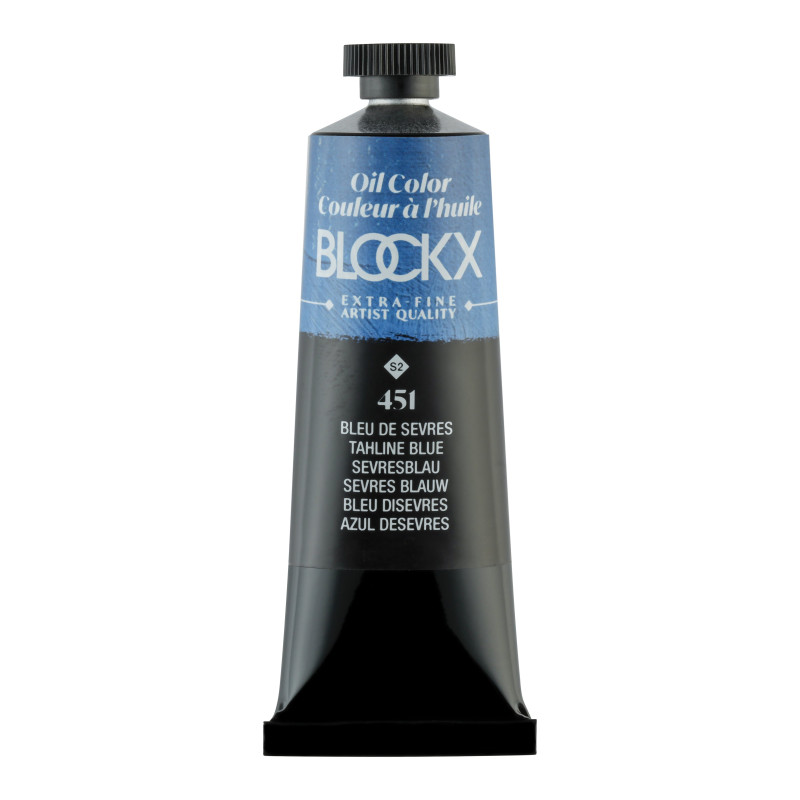 Huile Extra-fine Blockx 35 ml - 105 couleurs - 255 Indigo Série 2
