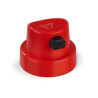 Caps large transversale rouge