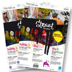 Airplac street imperméable 70 x 100 épaisseur 5 ou 10 mm - 70 x 100 cm