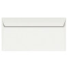 Boite de 250 enveloppes blanches 110x220mm 90g bande siliconée fenêtre