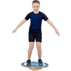 Planche d'équilibre en bois