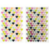 Pochette de 2 720 gommettes coeur