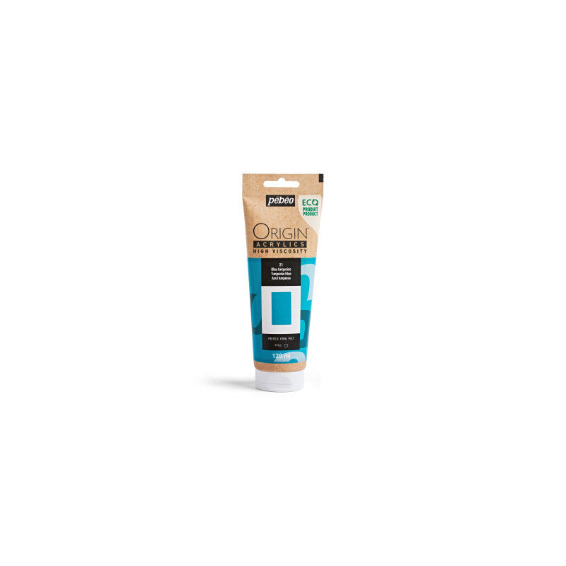 Peinture Acrylique Origin 120 ml - 48 couleurs - 32 Sienne brûlée