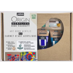 Acrylique Origin Kit carnet d'art