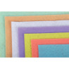 Paquet de 10 coupons feutrine pastel format 20 x 30 cm