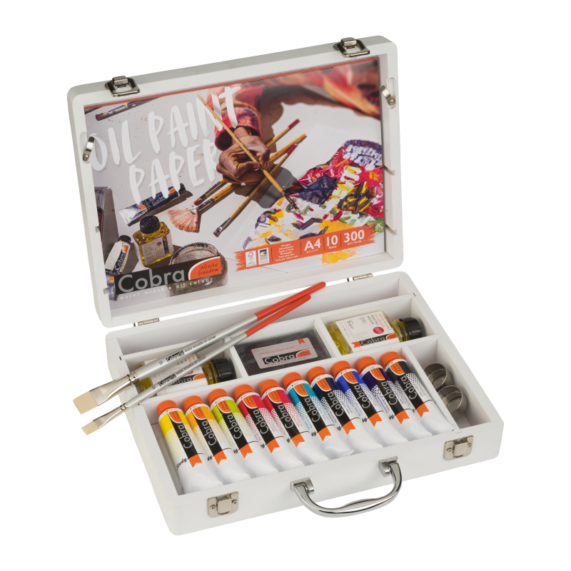 Coffret Cobra Study peinture à l'huile à l'eau
