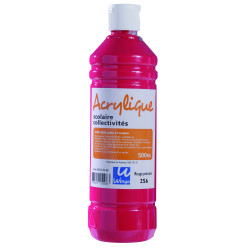 Peinture acrylique scolaire - 500ml - Or