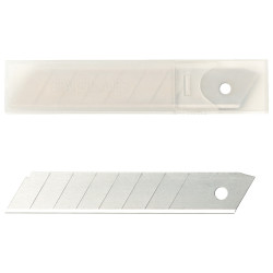 Etui de 10 lames de rechange pour cutter grand modèle