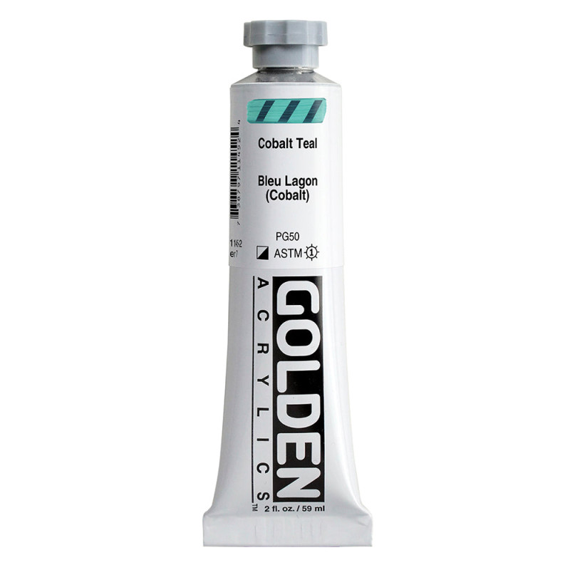 Peinture acrylique extra-fine Heavy Body GOLDEN 59 ml - Teinte bleu de