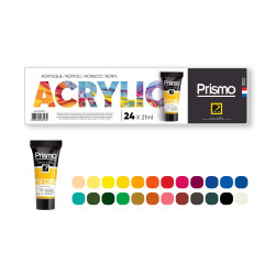 Set de 24 tubes Acrylique Fine Prismo 21 ml