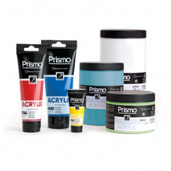 Peinture acrylique fine Prismo 2500 ml - 540 Noir brillant