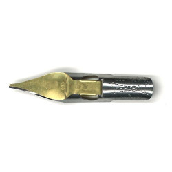 Plume plate acier avec réserve - 0,5mm