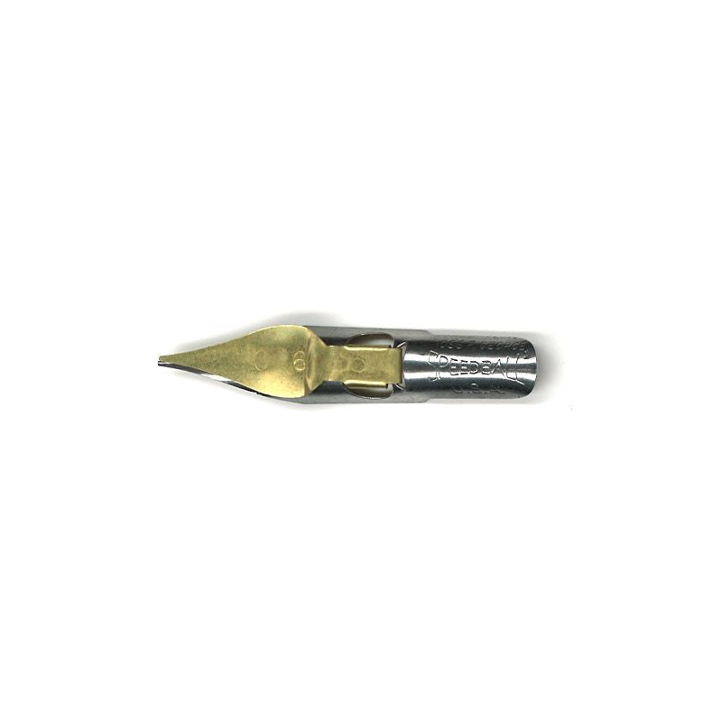Plume plate acier avec réserve - 0,5mm