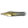 Plume plate acier avec réserve - 2 mm