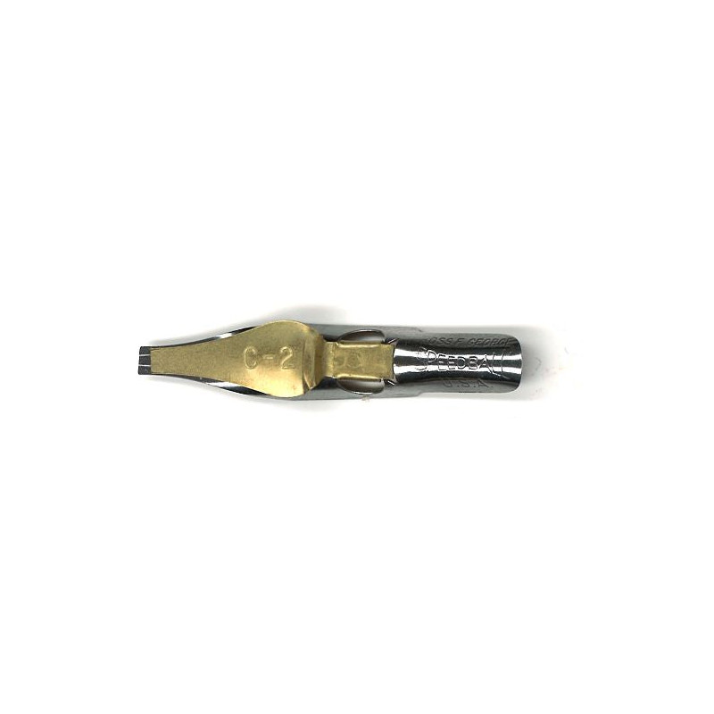 Plume plate acier avec réserve - 3 mm