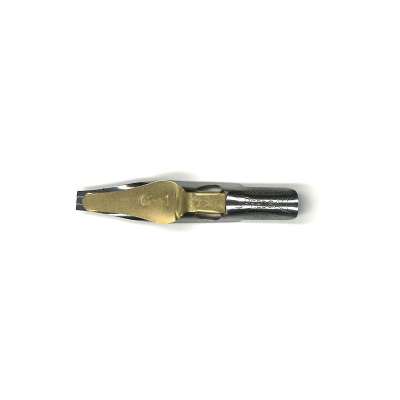 Plume plate acier avec réserve - 3,5 mm
