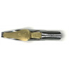 Plume plate acier avec réserve - 3,5 mm
