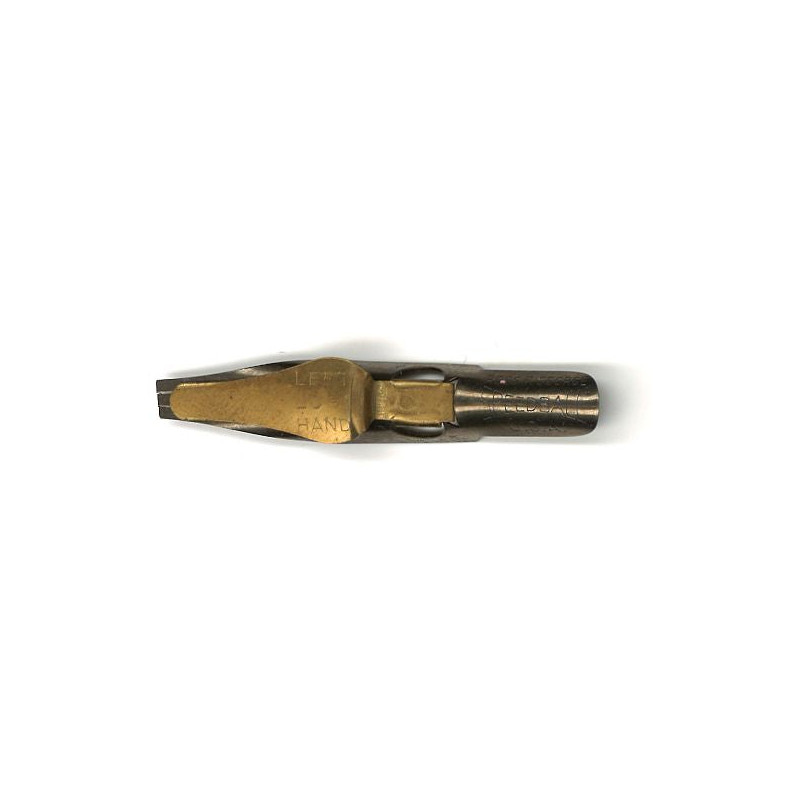 Plume plate acier avec réserve - 3,5 mm gauche