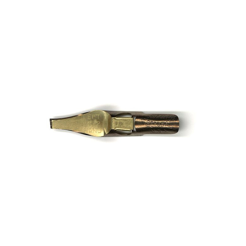 Plume plate acier avec réserve - 3 mm gauche