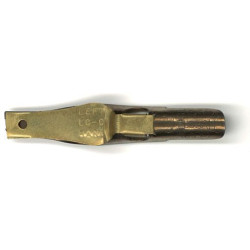 Plume plate acier avec réserve - 5 mm gauche