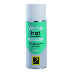 Vernis aérosol mat 400ml protection anti jaunissement et anti reflet