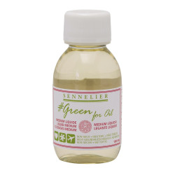Médium liquide Green for oil - 100 ml