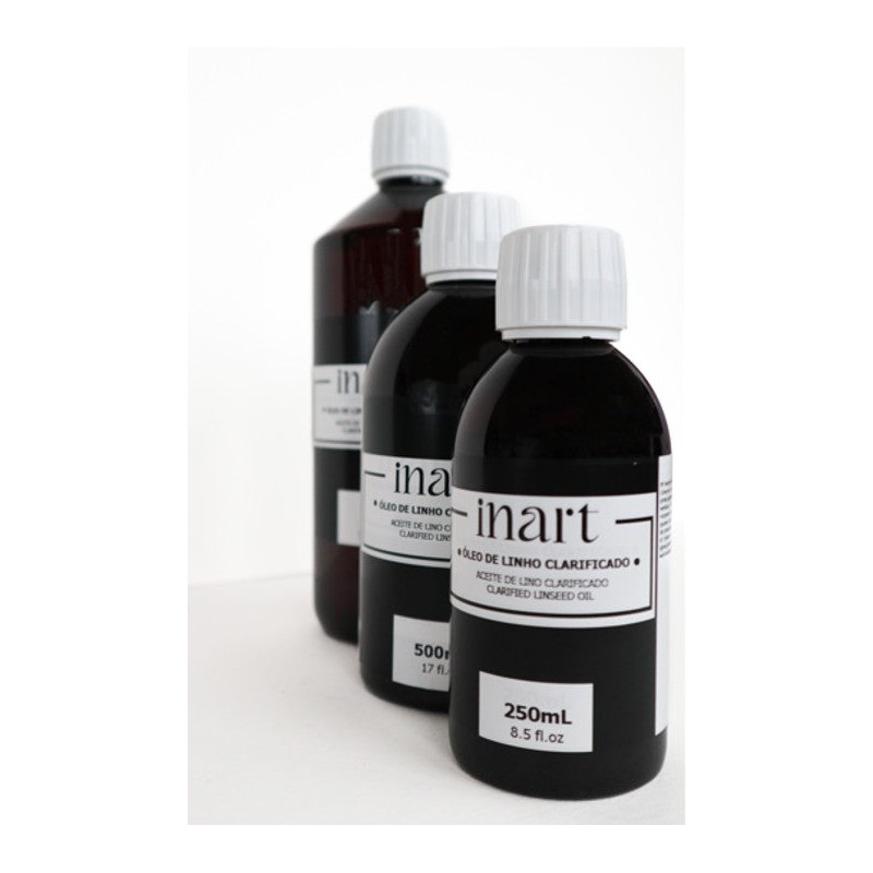 Huile de lin clarifiée- 250ml, 500ml ou 1 litre - Inart - 1000 ml