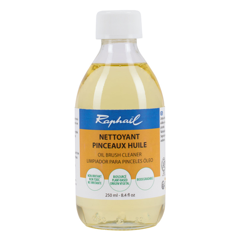 Nettoyant pinceaux huile liquide 250ml - Raphaël