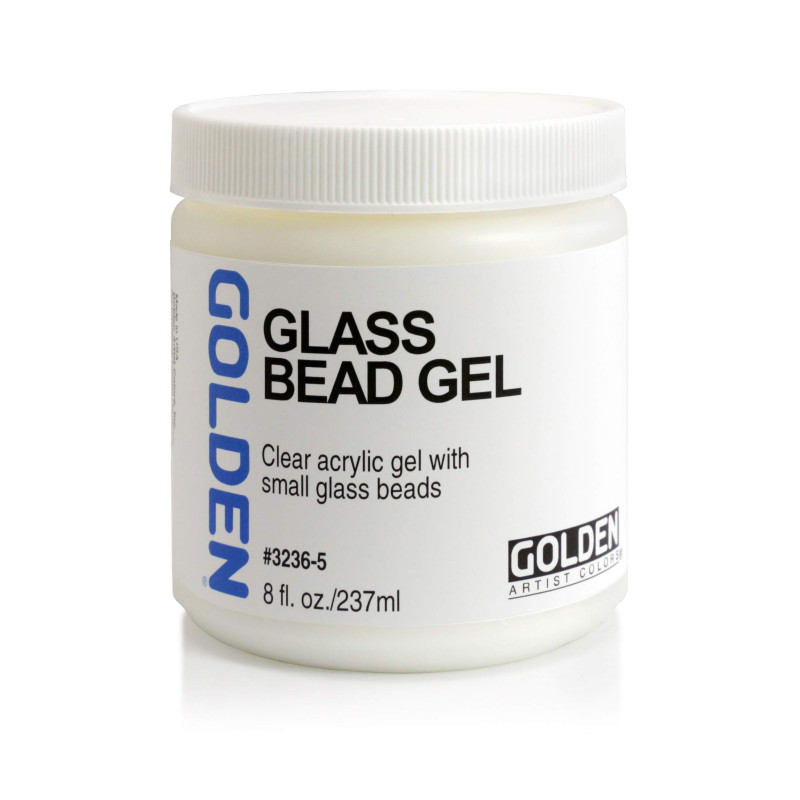 Golden gel perles de verre 237/473 ml - 473 ml
