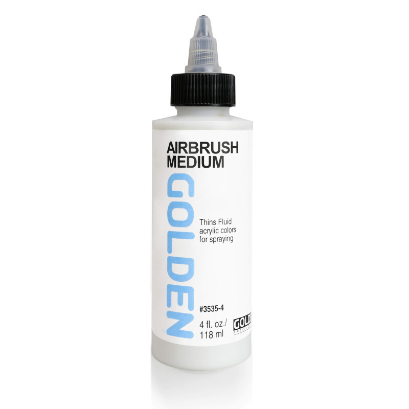 Golden médium pour aérographie 119/237 ml - 237 ml