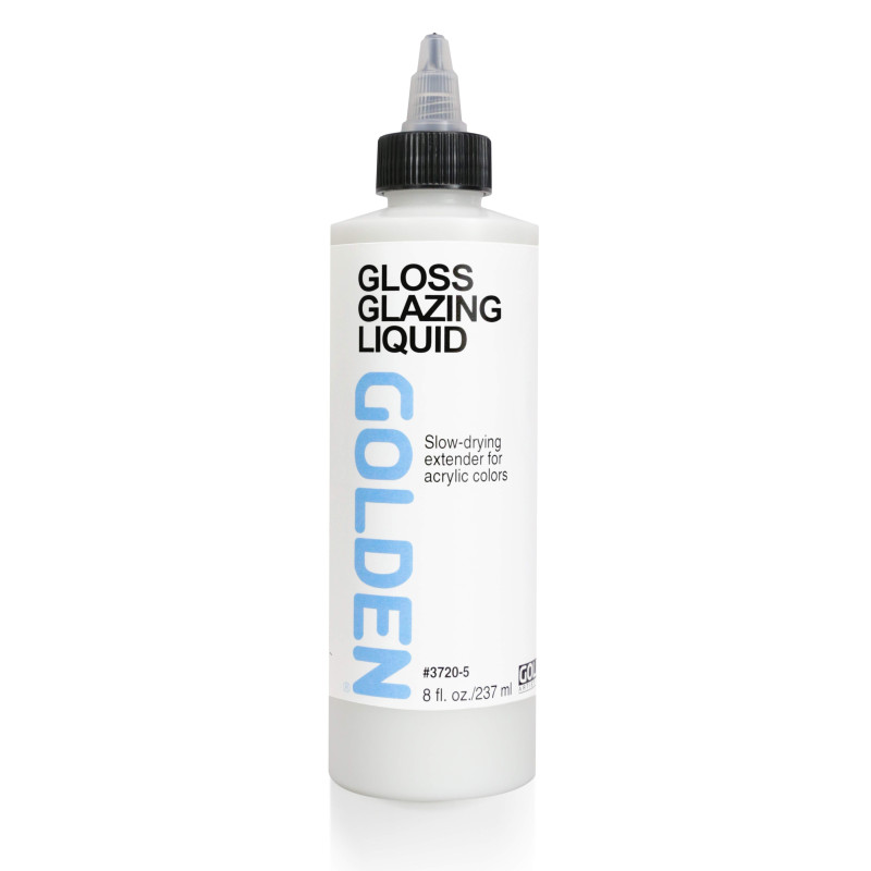 Golden médium glacis et décoration (brillant) 237/946 ml - 237 ml