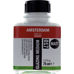 Médium glacis mat Amsterdam 75 ml