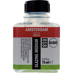 Médium glacis brillant Amsterdam 75 ml