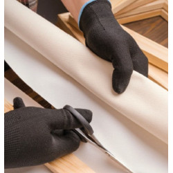 Rouleau de toile mixte 1,60m x 10m - 330g/m² - Polyester 25% - Coton 7