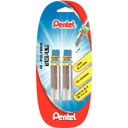 Blister de 2 étuis de 12 mines Hi-Polymer 0,7mm HB