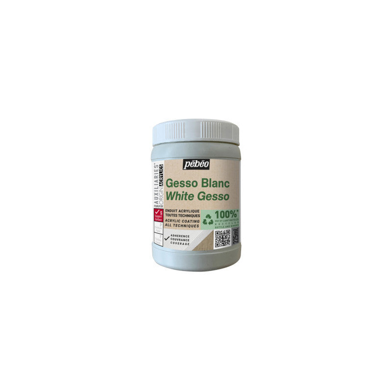 Gesso blanc Origin Acrylics - 225 ml