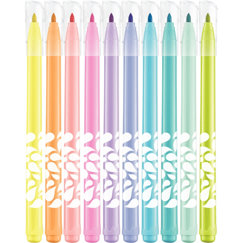 Pochette de 10 feutres Colorpeps pastels assortis